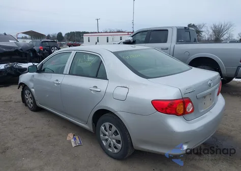 2009 Toyota Corolla Le from USA, damaged, VIN JTDBL40E299058302